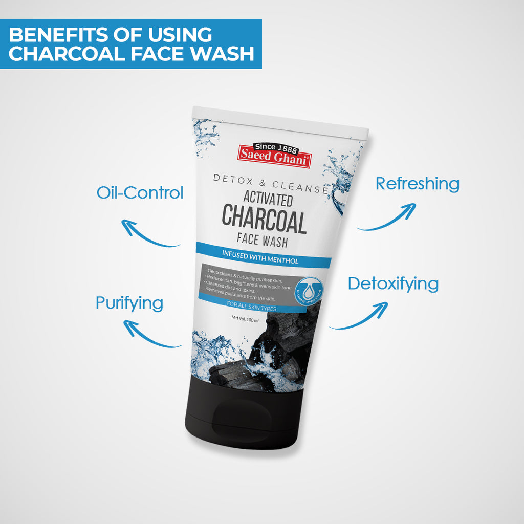 Charcoal Facewash + Charcoal Body Wash + Charcoal Toothpowder